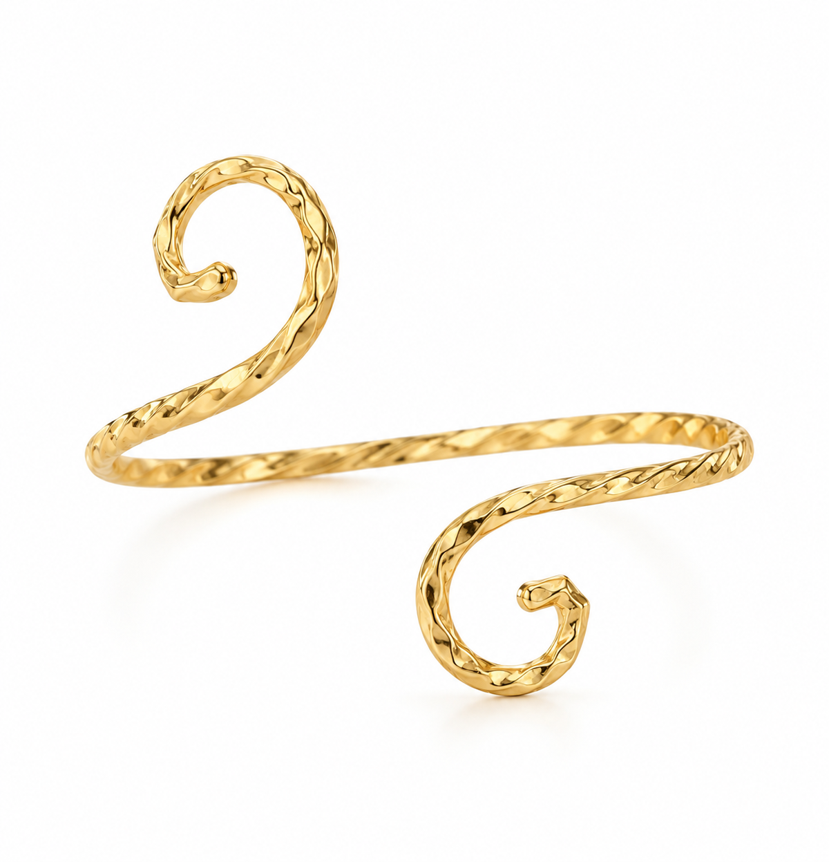 Solenne Swirl Arm Cuff