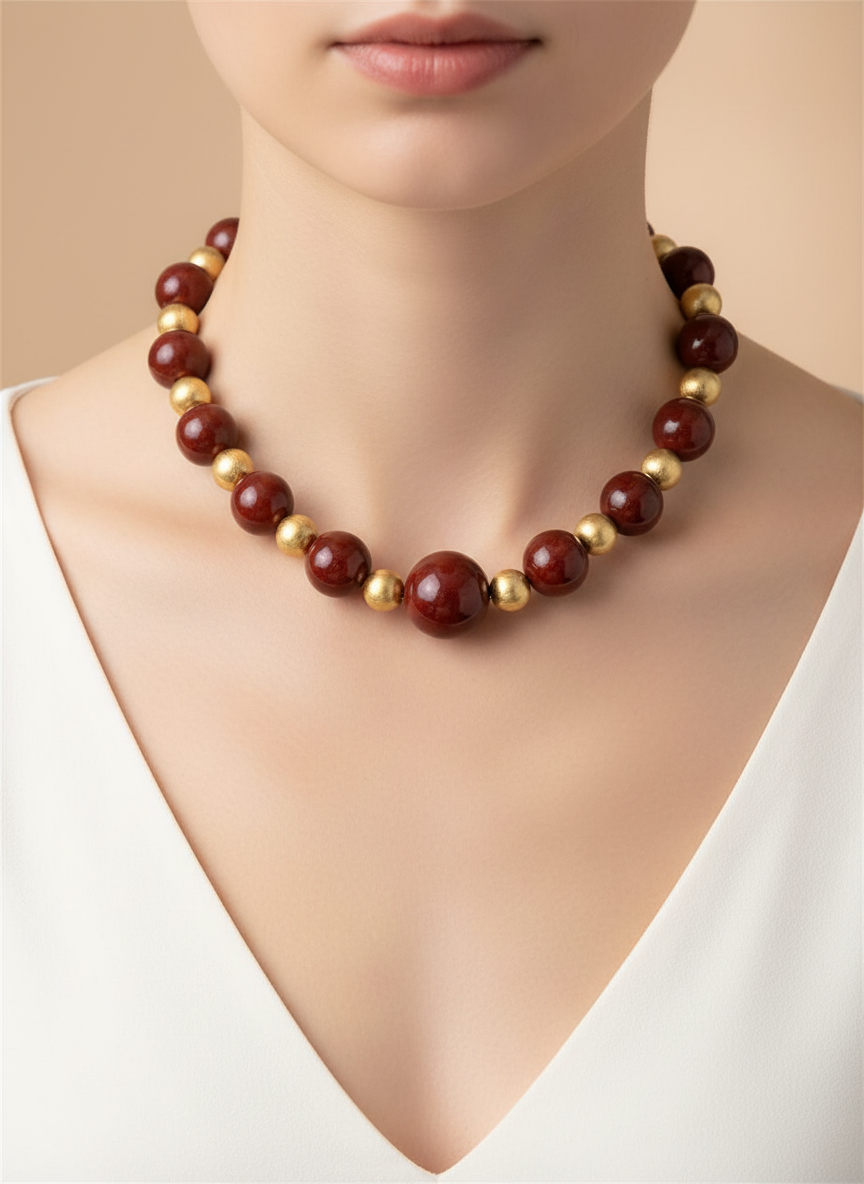 Royale Beaded Necklace