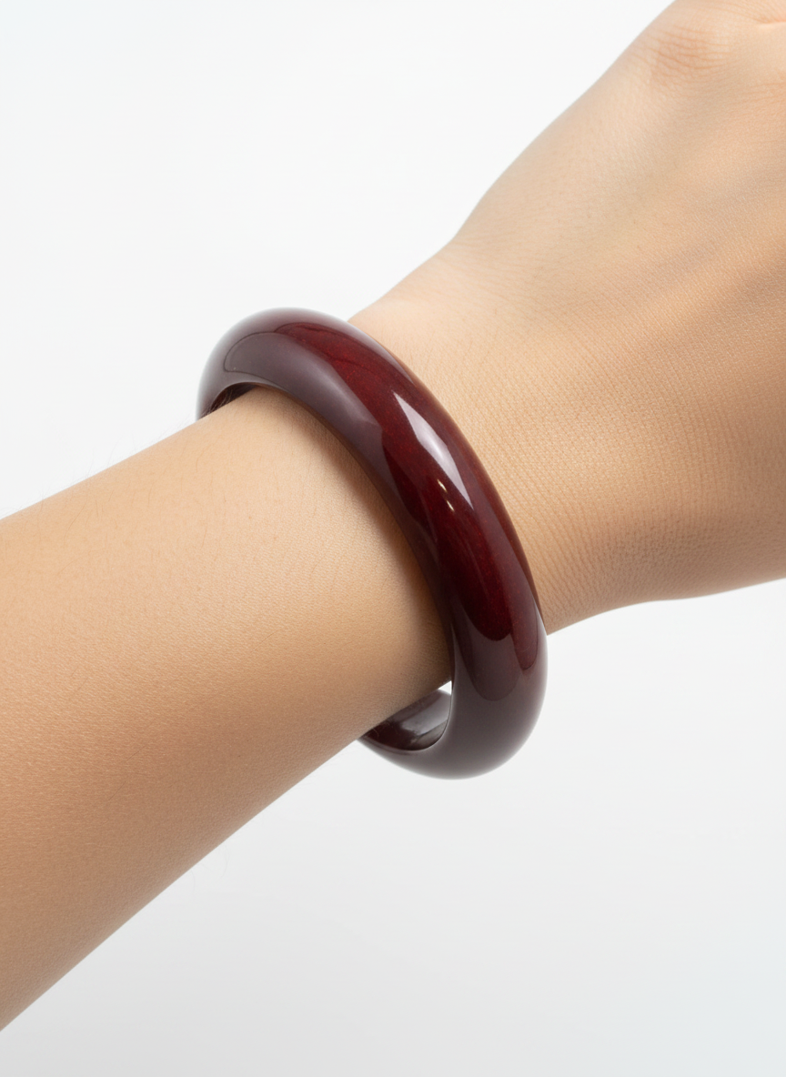 Bordeaux Dome Bangle