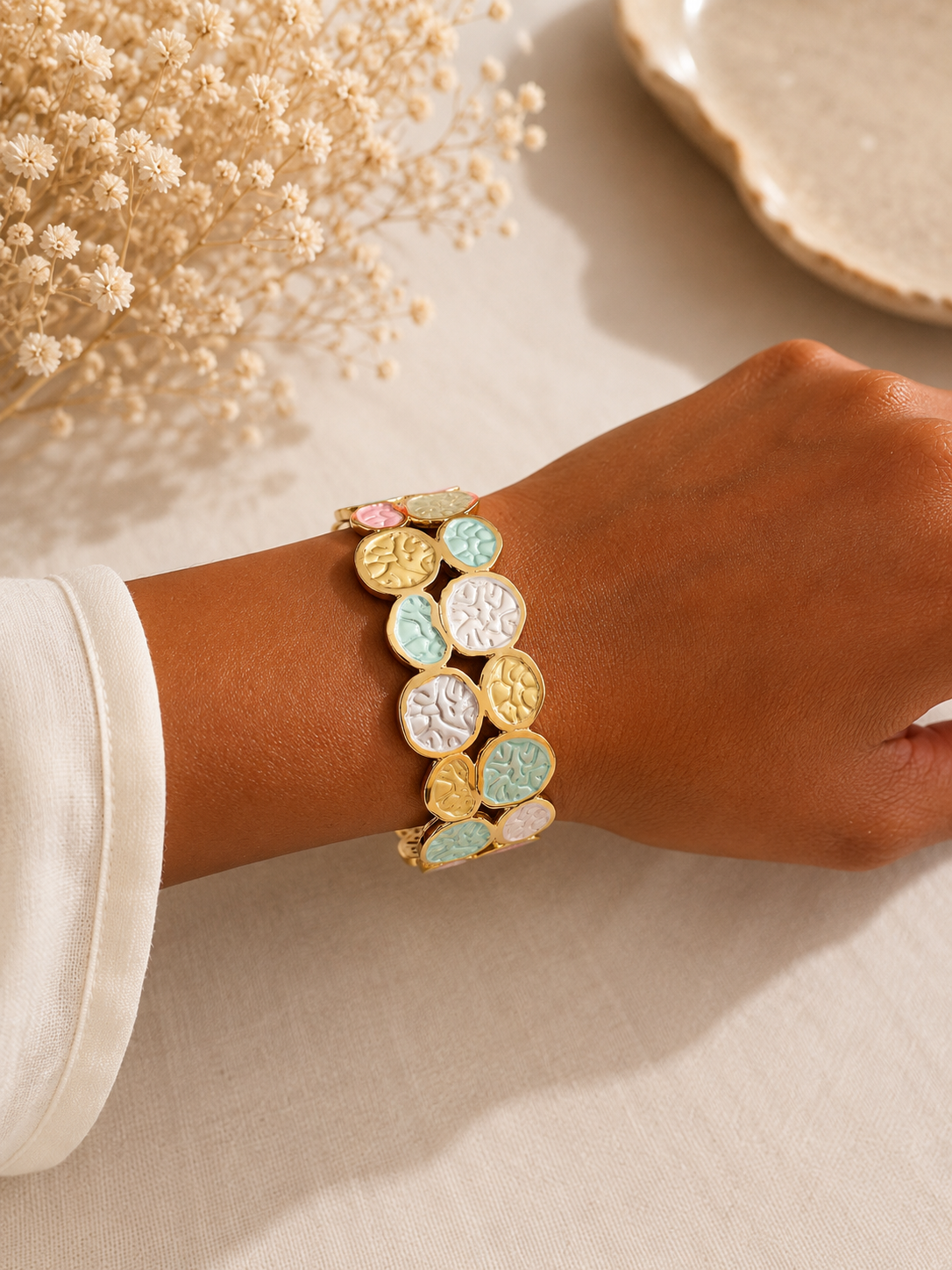 Pastel Pebble Bracelet