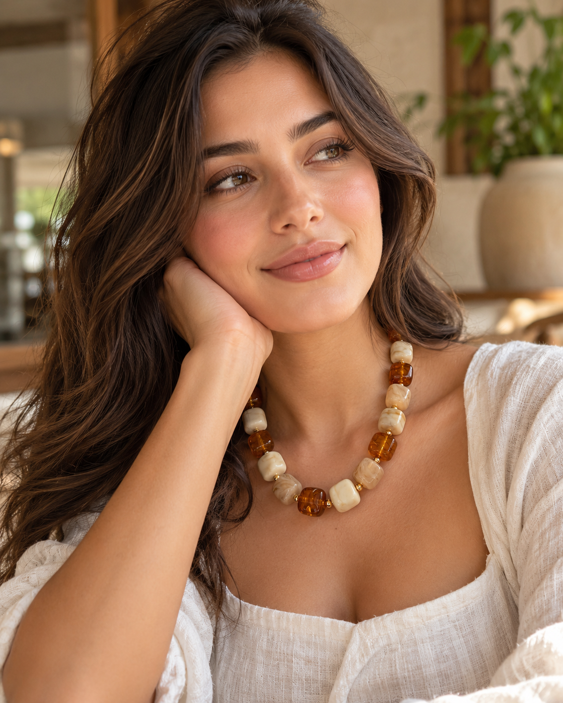 Amber Dune Necklace