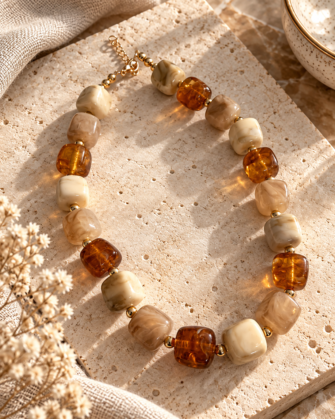 Amber Dune Necklace