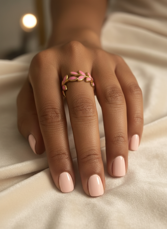 Rosé Bloom Ring