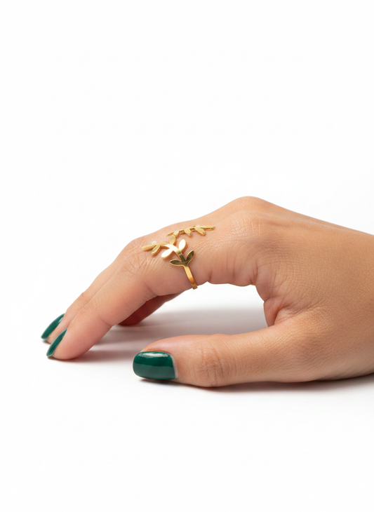 Golden Willow Ring