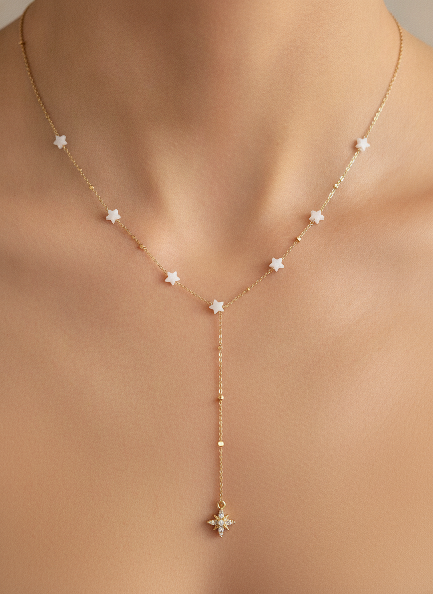 Celeste Starfall Necklace
