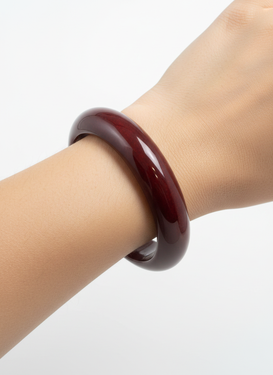 Bordeaux Dome Bangle
