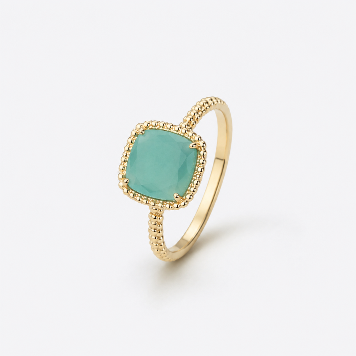 Aqua Gem Ring