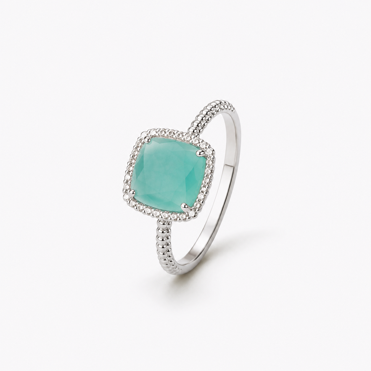 Aqua Gem Ring