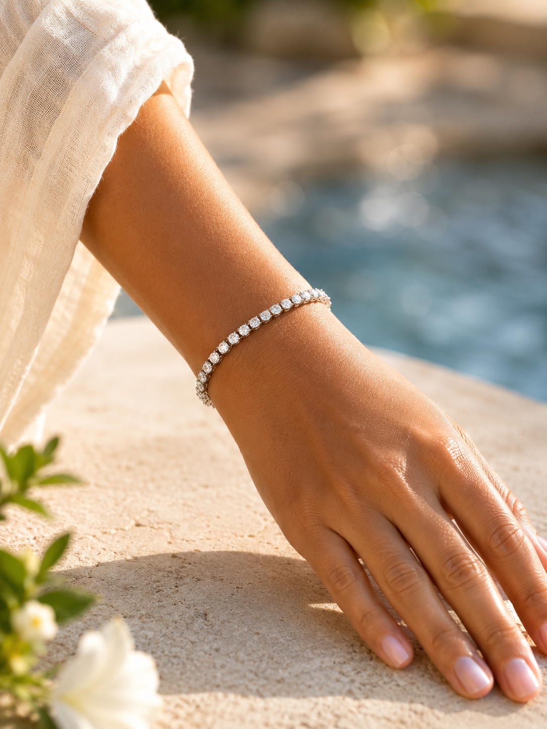 Frostline Tennis Bracelet
