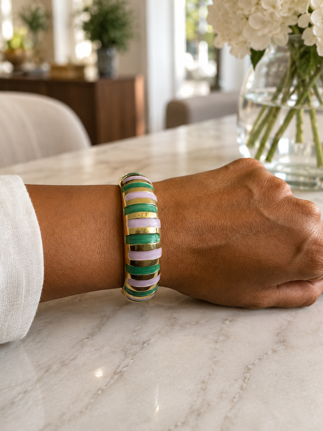 Verde Lilac Bangle