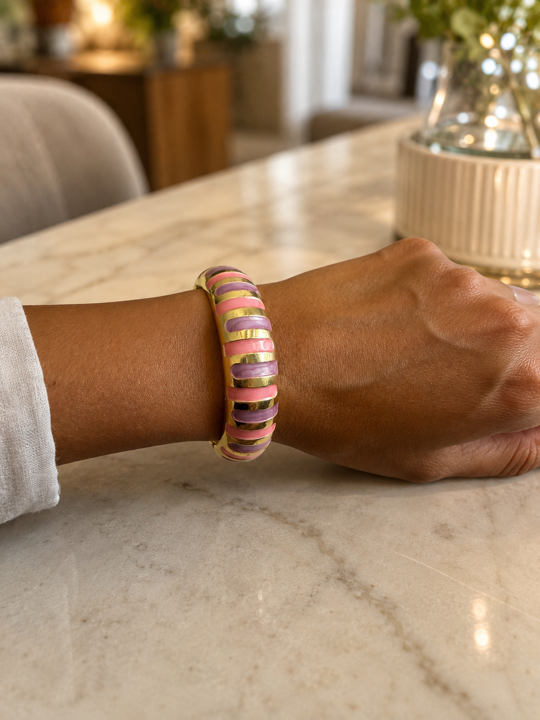 Verde Lilac Bangle