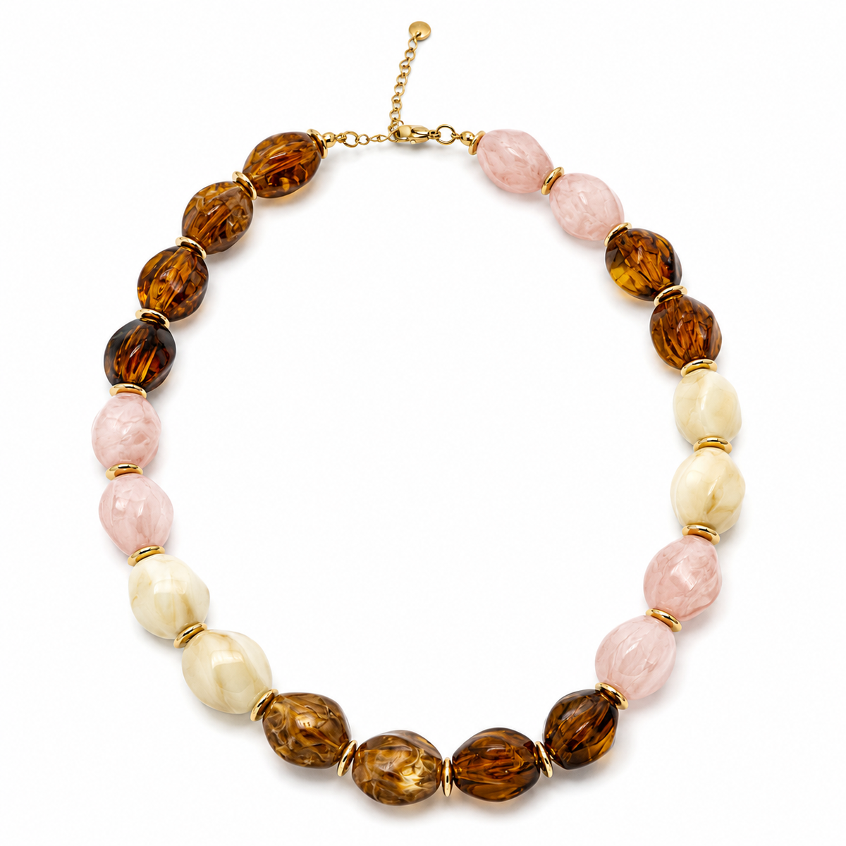 Rosé Tortoise Necklace